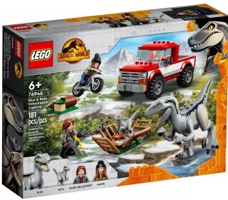 LEGO Jurassic World 76946 Blue Beta Velociraptor Capture Lego ve Yapı Oyuncakları kullananlar yorumlar